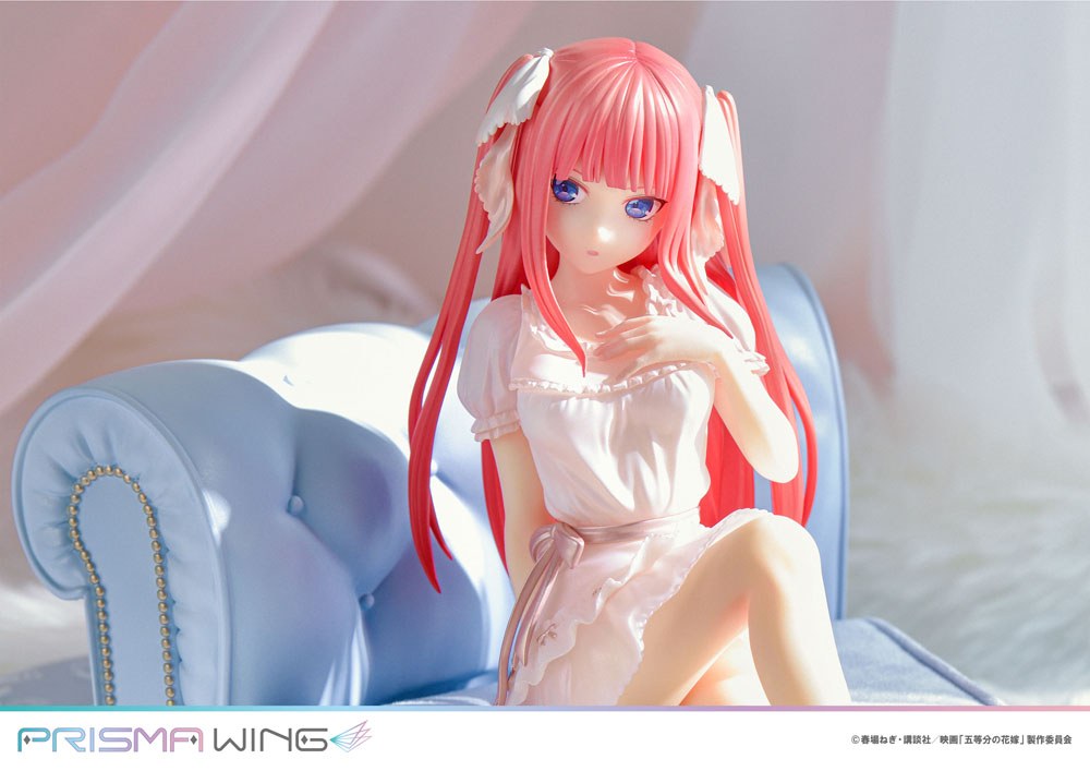 Statua in PVC Prisma Wing di The Quintessential Quintuplets 1/7 di Nino Nakano, 17 cm