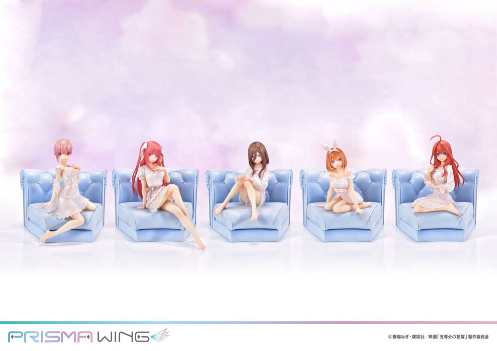 Statua in PVC Prisma Wing di The Quintessential Quintuplets 1/7 di Nino Nakano, 17 cm
