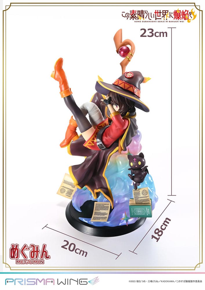 Konusuba - A Blast Over This Wonderful World! Prisma Wing PVC Statue 1/7 Megumin 23 cm
