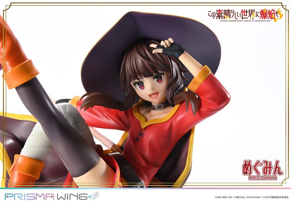 Konusuba - A Blast Over This Wonderful World! Prisma Wing PVC Statue 1/7 Megumin 23 cm