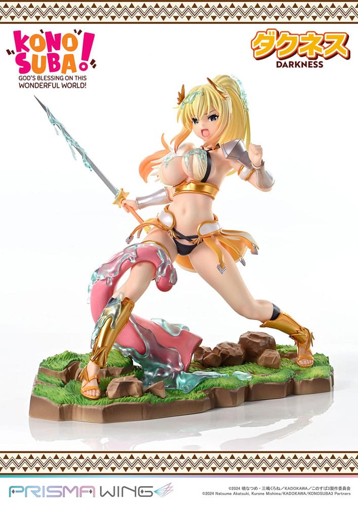Konusuba - God's Blessing on This Wonderful World! Prisma Wing PVC Statue 1/7 Darkness 20 cm