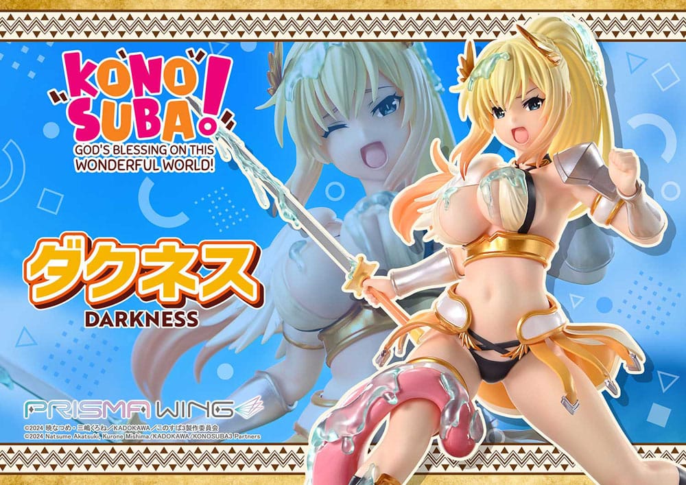 Konusuba - God's Blessing on This Wonderful World! Prisma Wing PVC Statue 1/7 Darkness 20 cm