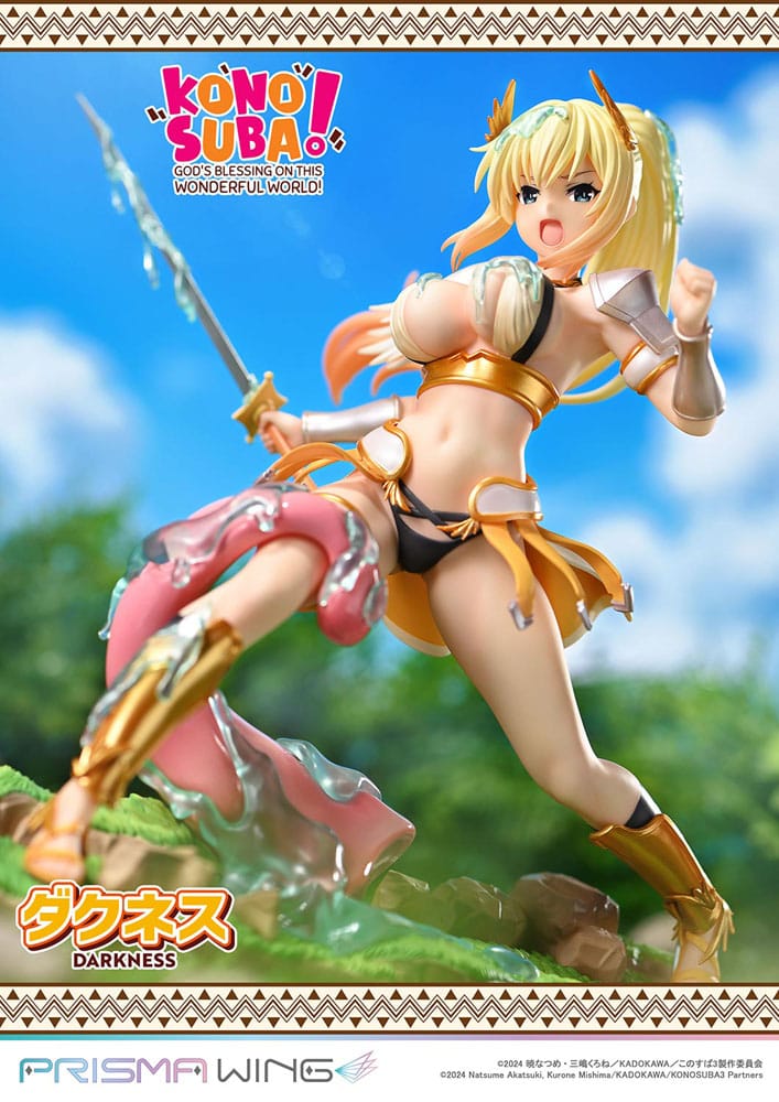 Konusuba - God's Blessing on This Wonderful World! Prisma Wing PVC Statue 1/7 Darkness 20 cm