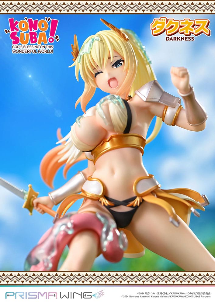 Konusuba - God's Blessing on This Wonderful World! Prisma Wing PVC Statue 1/7 Darkness 20 cm