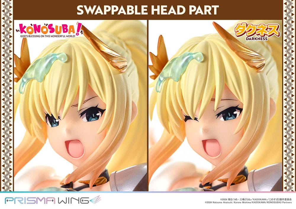 Konusuba - God's Blessing on This Wonderful World! Prisma Wing PVC Statue 1/7 Darkness 20 cm