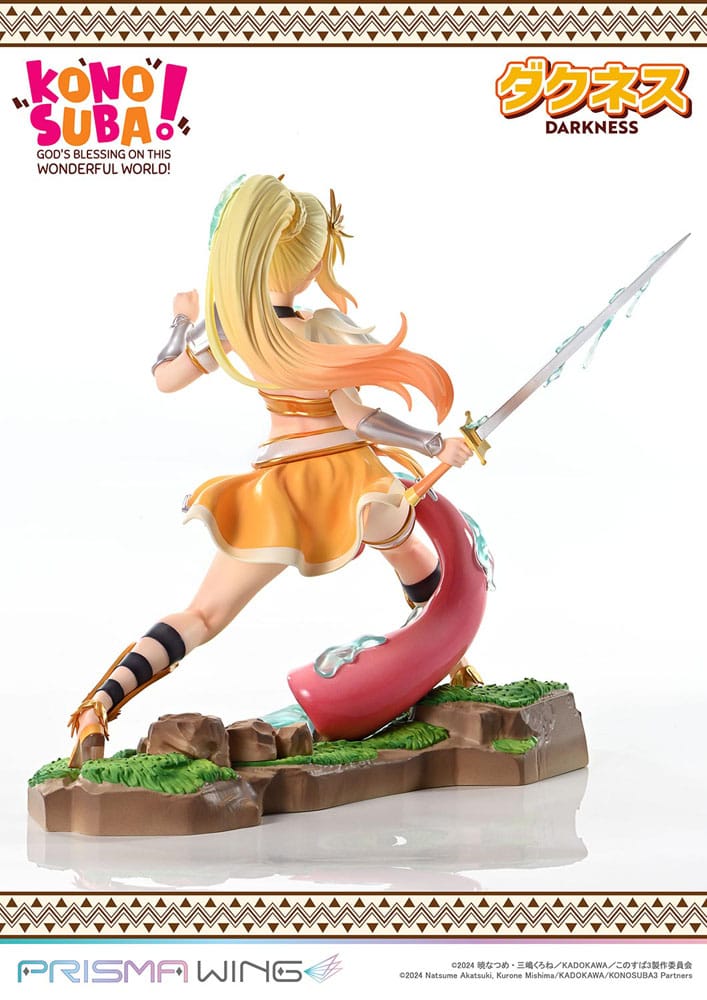 Konusuba - God's Blessing on This Wonderful World! Prisma Wing PVC Statue 1/7 Darkness 20 cm