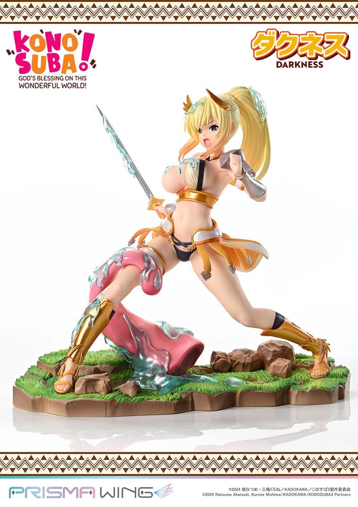 Konusuba - God's Blessing on This Wonderful World! Prisma Wing PVC Statue 1/7 Darkness 20 cm