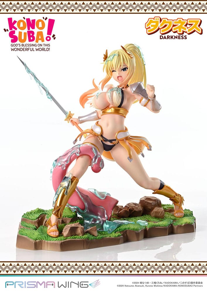 Konusuba - God's Blessing on This Wonderful World! Prisma Wing PVC Statue 1/7 Darkness 20 cm