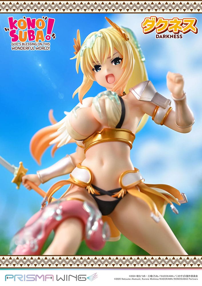 Konusuba - God's Blessing on This Wonderful World! Prisma Wing PVC Statue 1/7 Darkness 20 cm