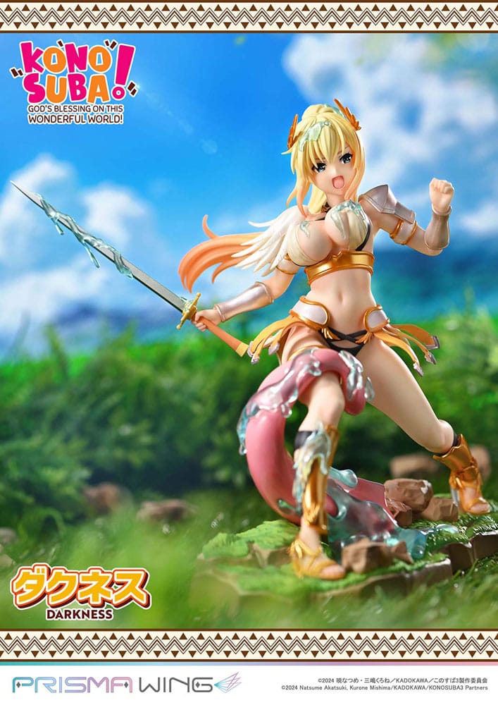 Konusuba - God's Blessing on This Wonderful World! Prisma Wing PVC Statue 1/7 Darkness 20 cm