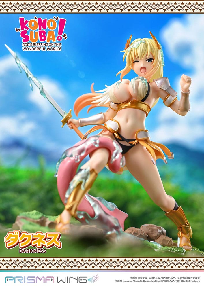 Konusuba - God's Blessing on This Wonderful World! Prisma Wing PVC Statue 1/7 Darkness 20 cm