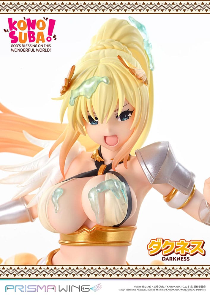Konusuba - God's Blessing on This Wonderful World! Prisma Wing PVC Statue 1/7 Darkness 20 cm