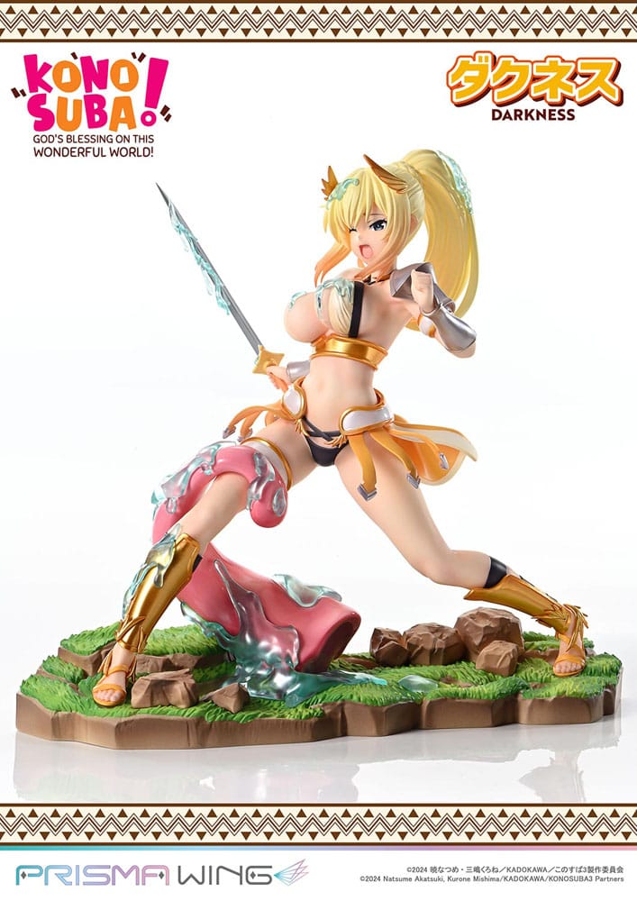 Konusuba - God's Blessing on This Wonderful World! Prisma Wing PVC Statue 1/7 Darkness 20 cm