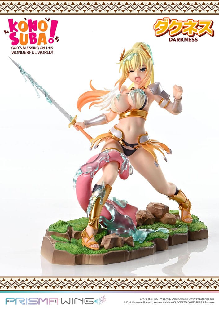 Konusuba - God's Blessing on This Wonderful World! Prisma Wing PVC Statue 1/7 Darkness 20 cm