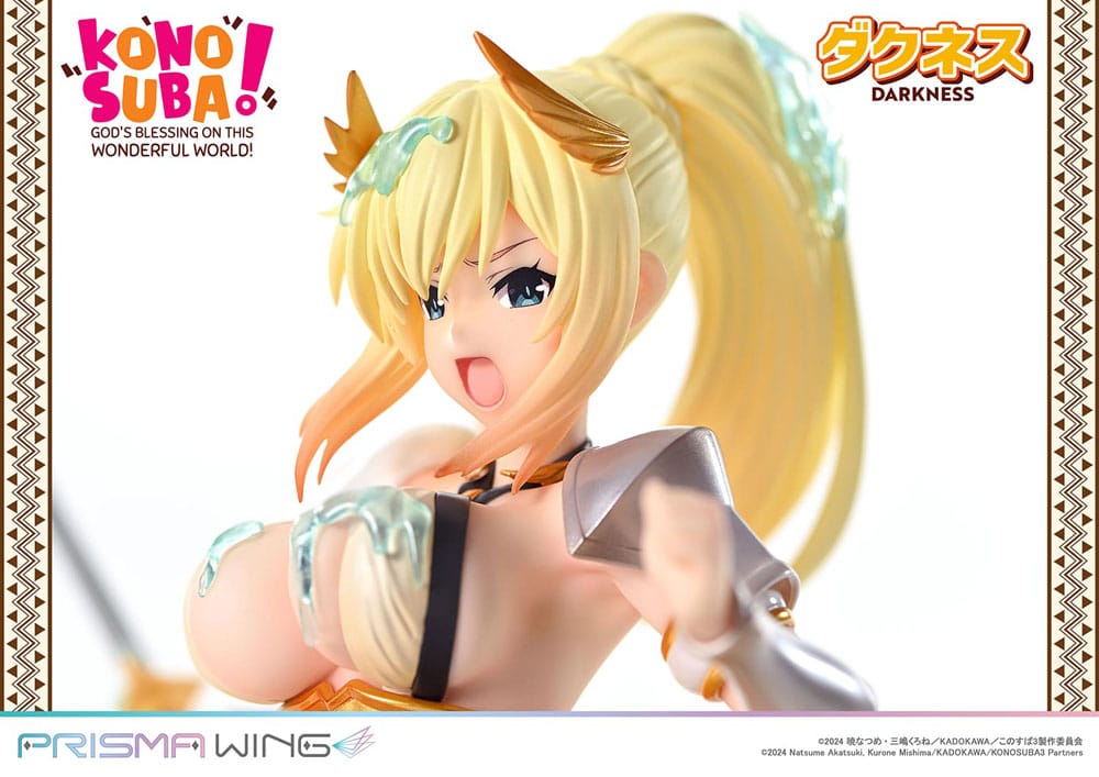 Konusuba - God's Blessing on This Wonderful World! Prisma Wing PVC Statue 1/7 Darkness 20 cm