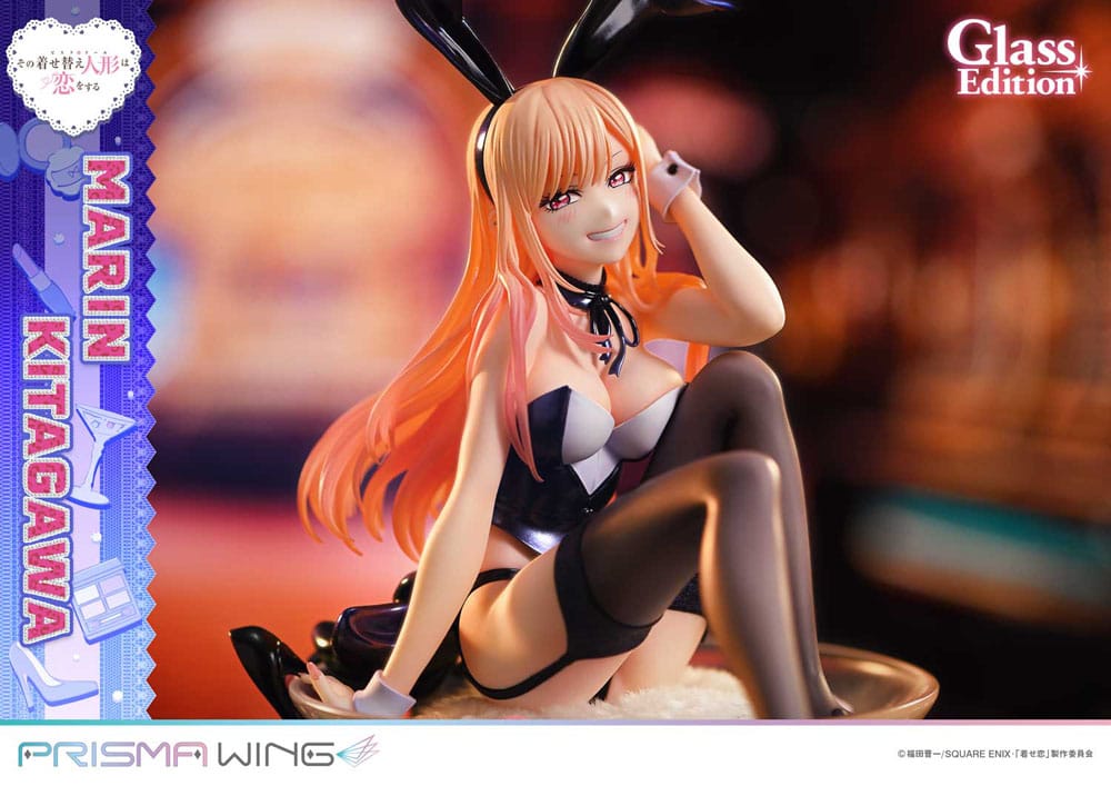 My Dress-Up Darling Prisma Wing PVC Statue 1/7 Marin Kitagawa Glass Edition 29 cm