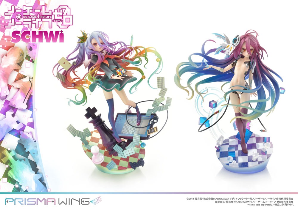 Statua in PVC Prisma Wing No Game No Life 1/7 Schwi 26 cm