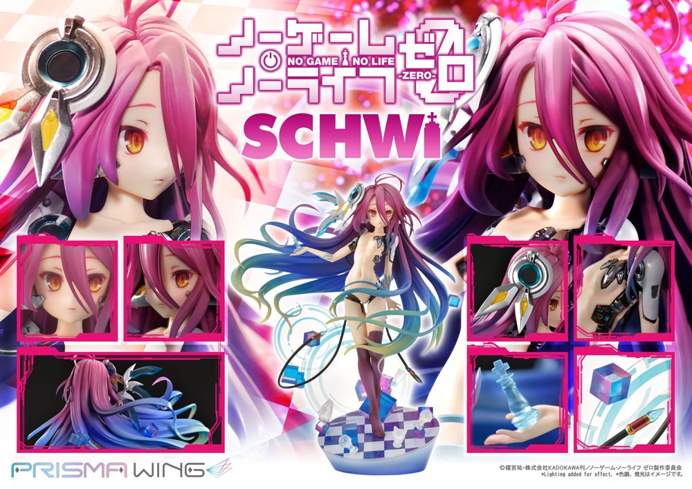 Statua in PVC Prisma Wing No Game No Life 1/7 Schwi 26 cm