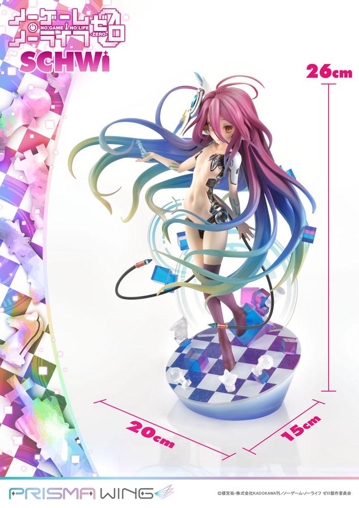 Statua in PVC Prisma Wing No Game No Life 1/7 Schwi 26 cm