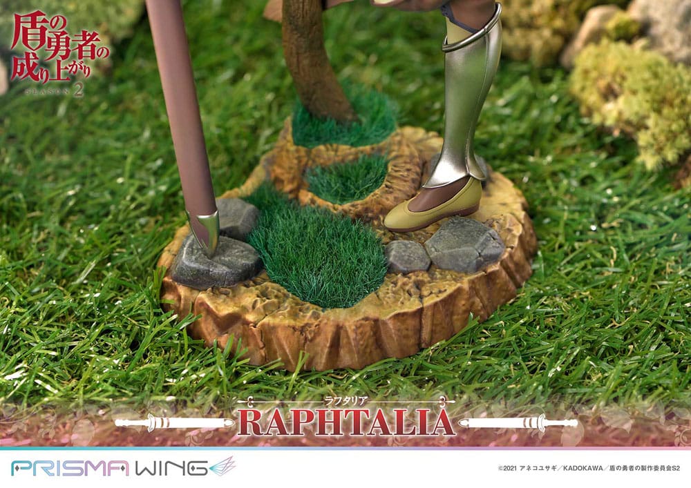 Statua in PVC Prisma Wing della seconda stagione di The Rising of the Shield Hero, 1/7 Raphtalia, 21 cm
