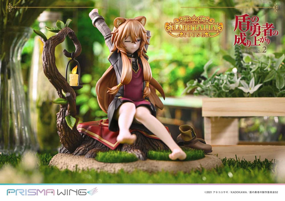 The Rising of the shield Hero Season 2 Prisma Wing PVC Statue 1/7 Raphtalia Young Version 15 cm