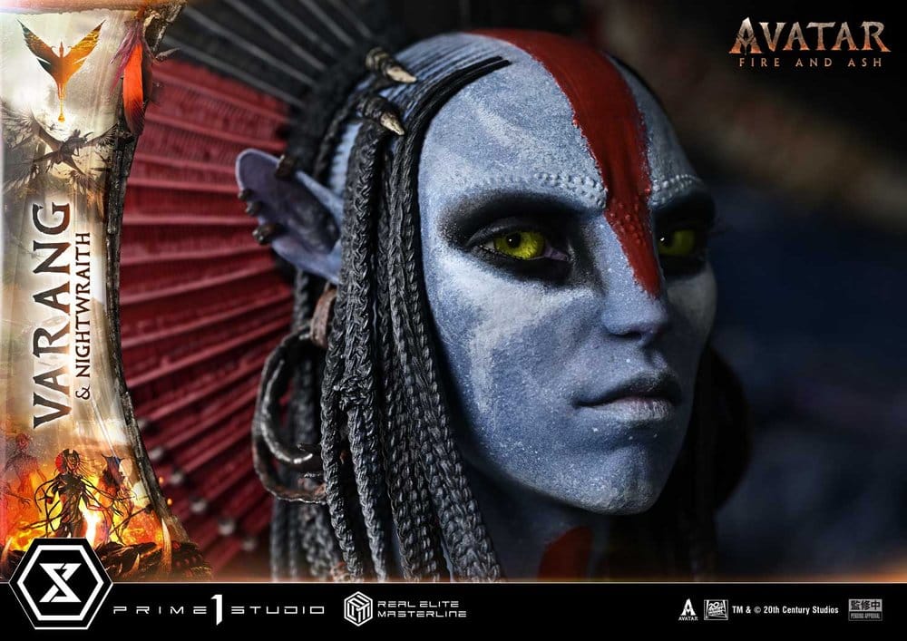 Avatar: Fire and Ash (Film) Real Elite Masterline Series Statue 1/4 Varang & Nightwraith Avatar Legacy Collection 96 cm