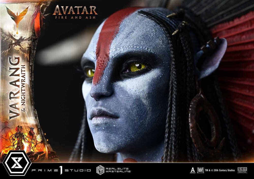 Avatar: Fire and Ash (Film) Real Elite Masterline Series Statue 1/4 Varang & Nightwraith Avatar Legacy Collection Bonus Version 96 cm