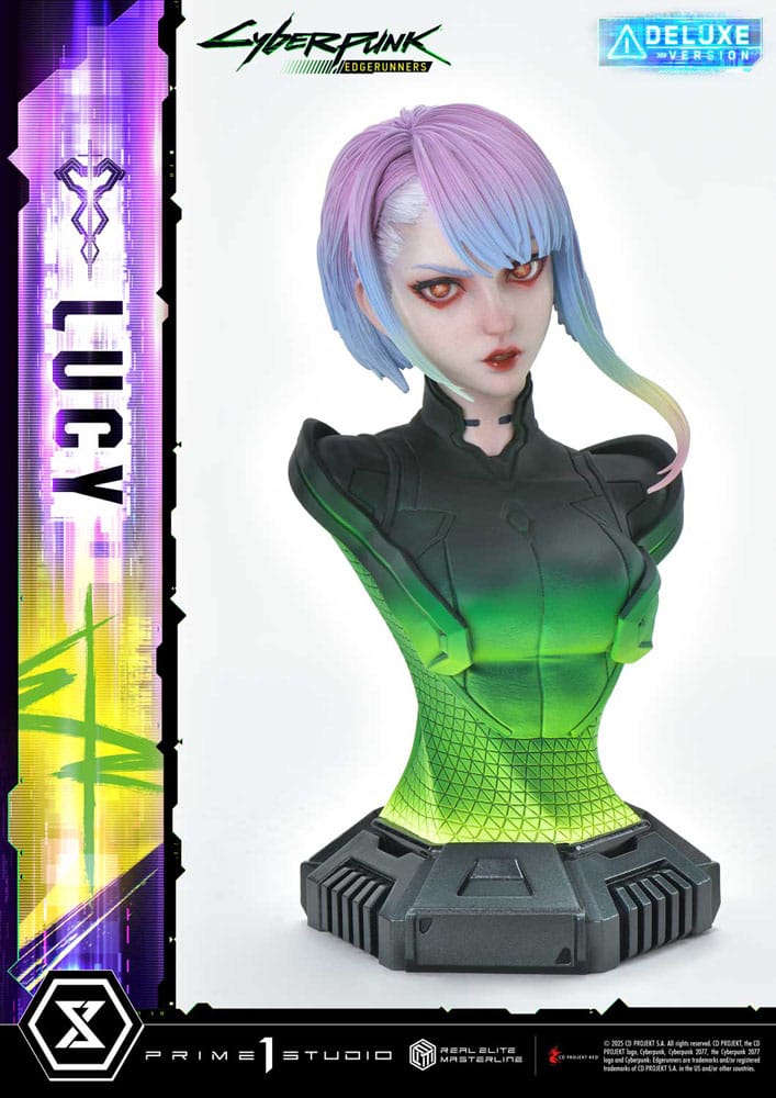 Cyberpunk: Edgerunners Real Elite Masterline Series Statue 1/4 Deluxe Bonus Version 50 cm