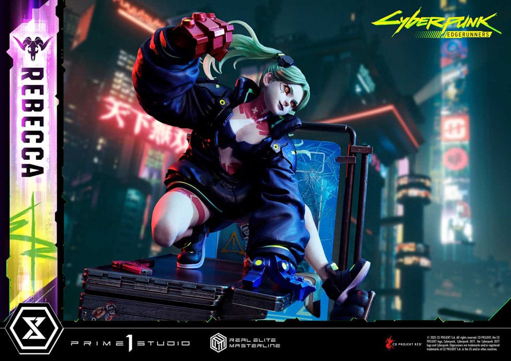 Cyberpunk: Edgerunners Real Elite Masterline Series Statue 1/4 Rebecca Deluxe Version 54 cm