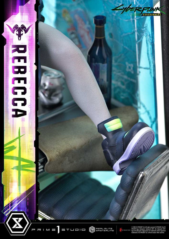 Cyberpunk: Edgerunners Real Elite Masterline Series Statue 1/4 Rebecca Deluxe Version 54 cm