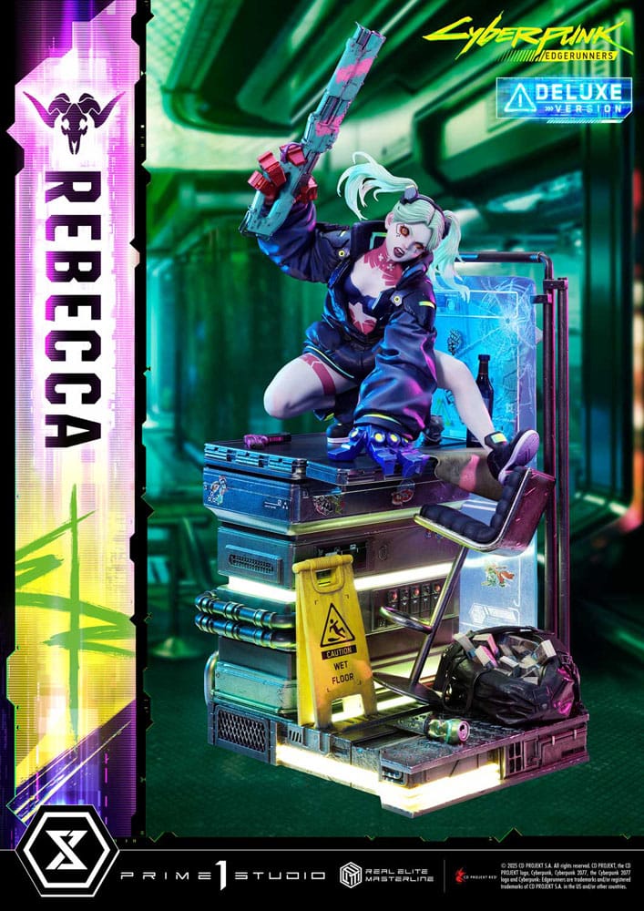 Cyberpunk: Edgerunners Real Elite Masterline Series Statue 1/4 Rebecca Deluxe Bonus Version 54 cm