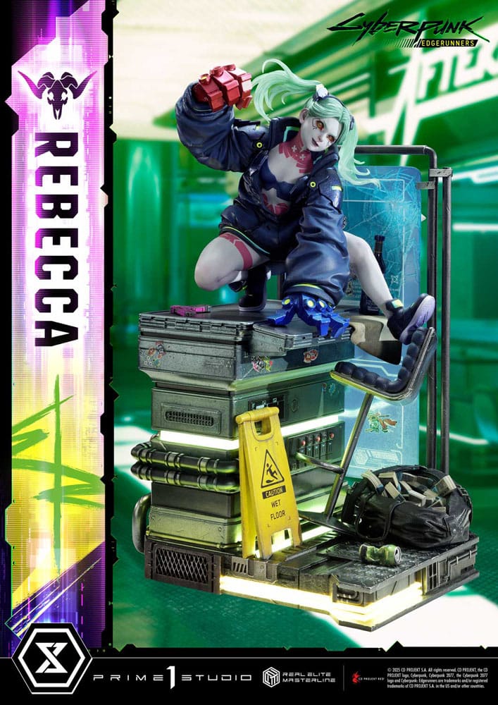 Cyberpunk: Edgerunners Real Elite Masterline Series Statue 1/4 Rebecca Deluxe Bonus Version 54 cm