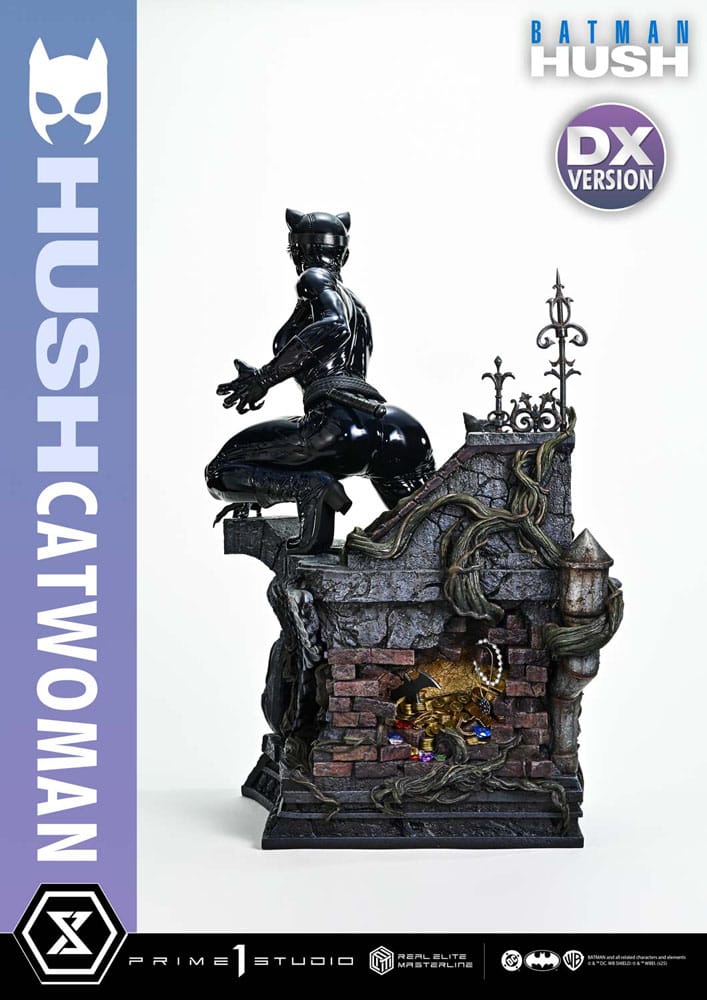 Batman: Hush (Comics) Real Elite Masterline Series Statue 1/3 Catwoman Deluxe Bonus Version 65 cm