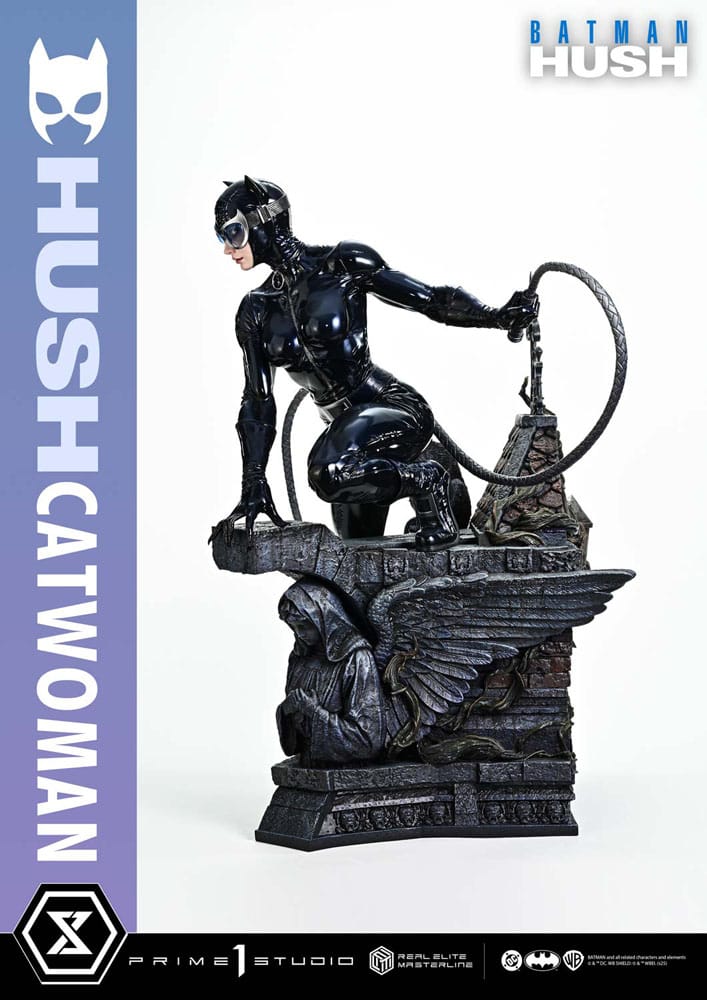 Batman: Hush (Comics) Real Elite Masterline Series Statue 1/3 Catwoman Deluxe Bonus Version 65 cm