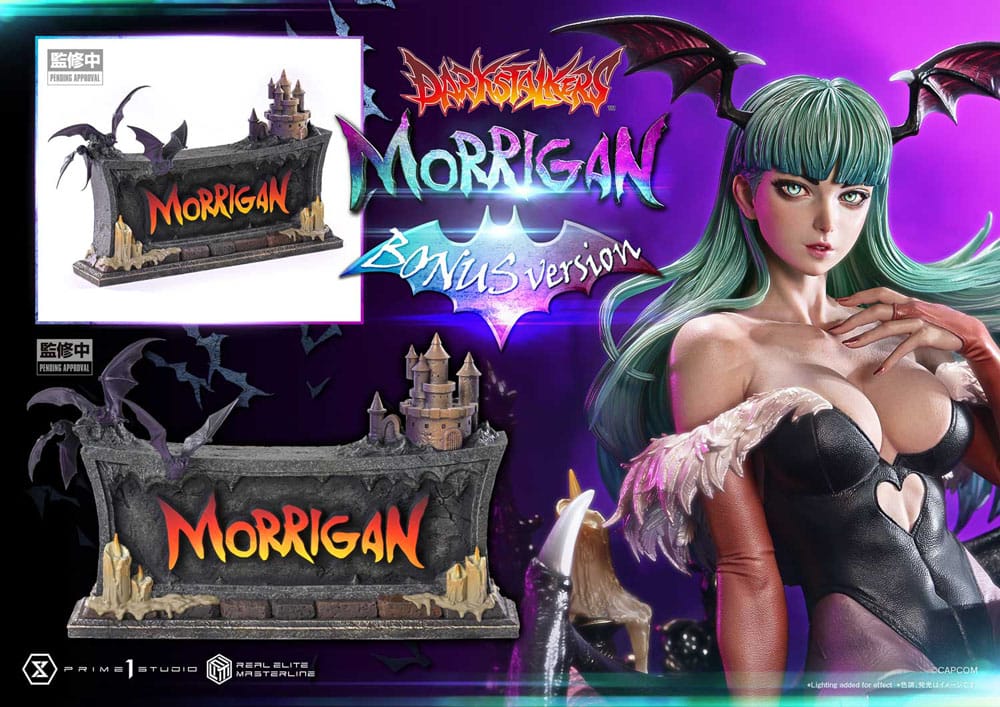 Darkstalkers Real Elite Masterline Series Statue 1/4 Morrigan Bonus Version 55 cm