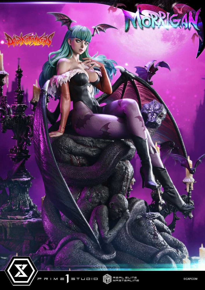 Darkstalkers Real Elite Masterline Series Statue 1/4 Morrigan Bonus Version 55 cm