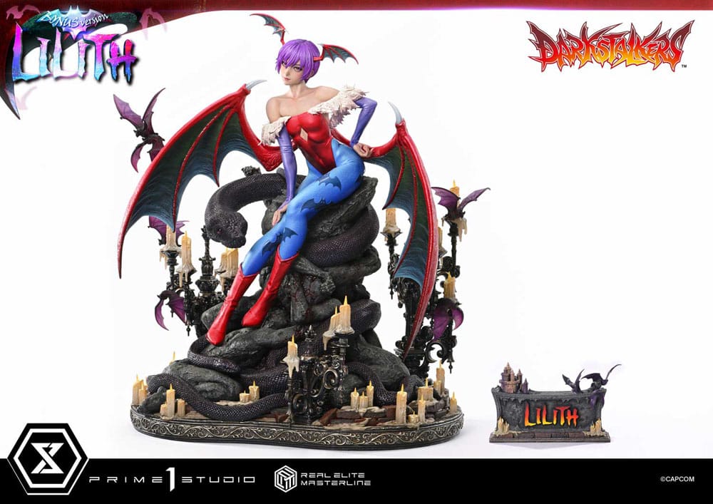 Darkstalkers Real Elite Masterline Series Statue 1/4 Lilith Bonus Version 52 cm