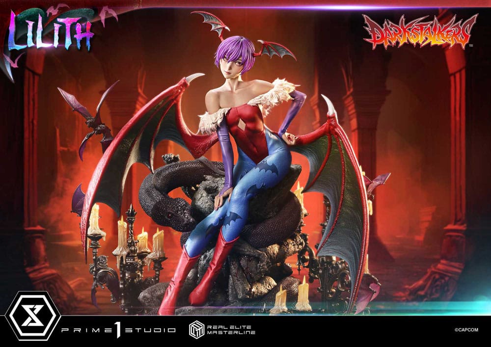 Darkstalkers Real Elite Masterline Series Statue 1/4 Lilith Bonus Version 52 cm