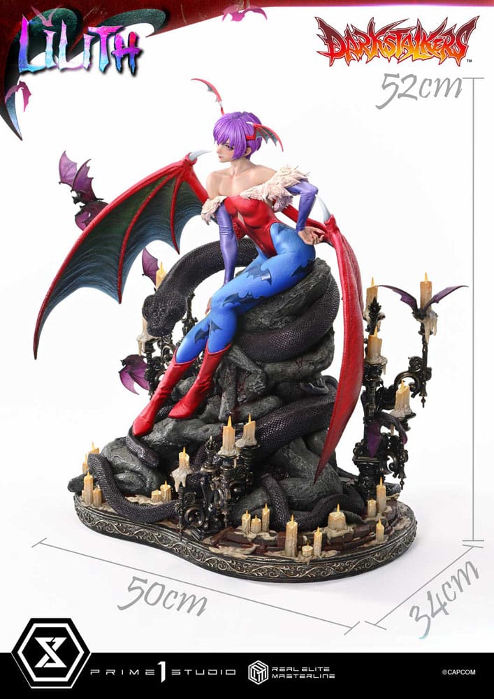 Darkstalkers Real Elite Masterline Series Statue 1/4 Lilith Bonus Version 52 cm