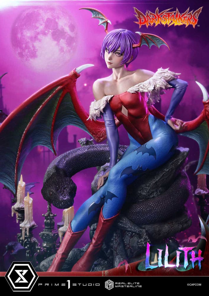 Darkstalkers Real Elite Masterline Series Statue 1/4 Lilith Bonus Version 52 cm
