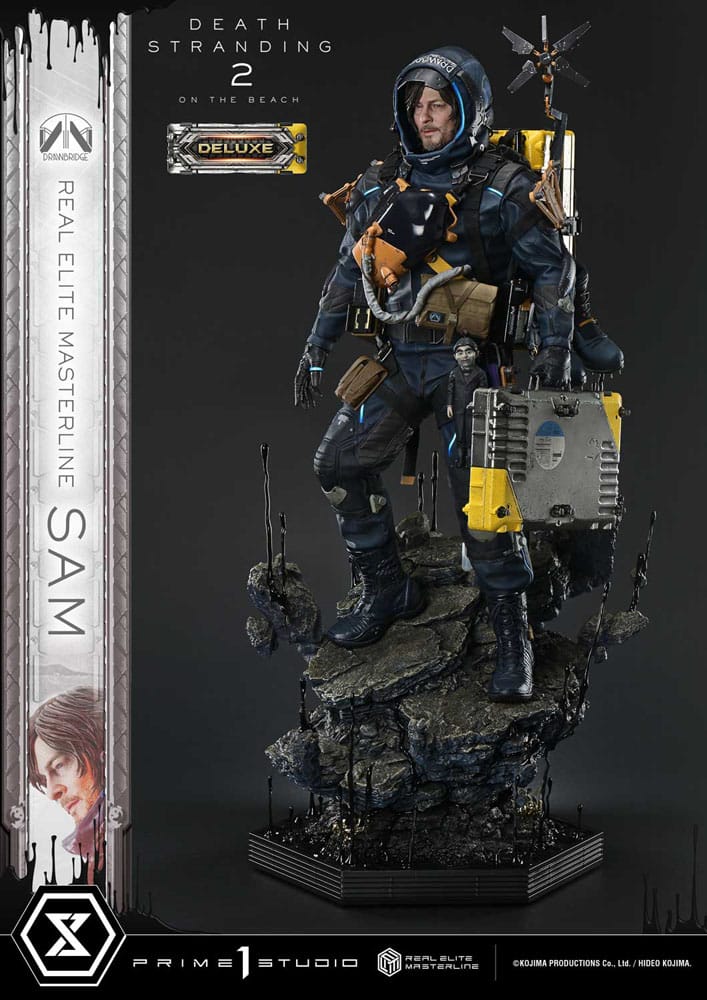 Death Stranding 2: On the Beach Real Elite Masterline Series Statue 1/3 Sam Deluxe Bonus Version 83 cm