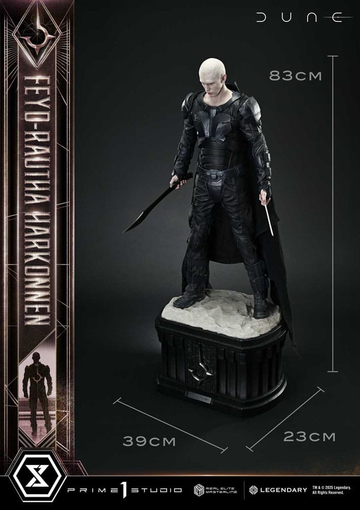 Dune: Part Two Real Elite Masterline Series Statue 1/3 Feyd-Rautha Harkonnen 83 cm