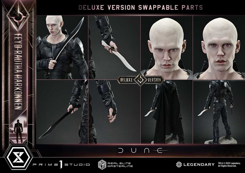 Dune: Part Two Real Elite Masterline Series Statue 1/3 Feyd-Rautha Harkonnen Ultimate Version 83 cm