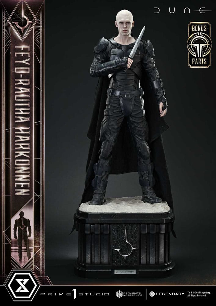 Dune: Part Two Real Elite Masterline Series Statue 1/3 Feyd-Rautha Harkonnen Ultimate Bonus Version 83 cm