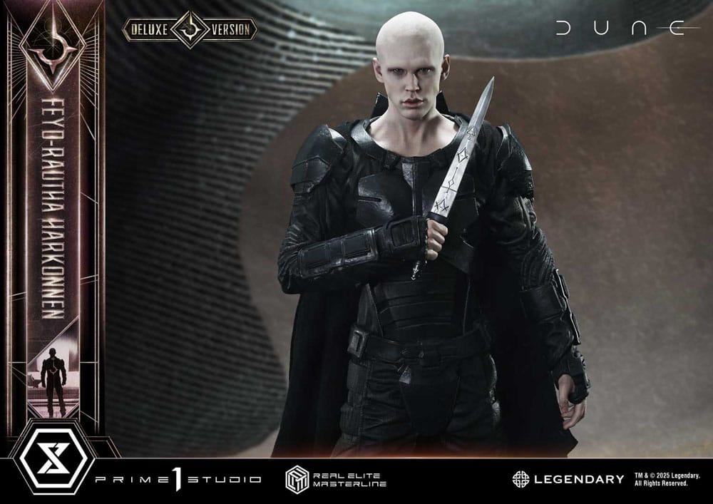 Dune: Part Two Real Elite Masterline Series Statue 1/3 Feyd-Rautha Harkonnen Ultimate Bonus Version 83 cm