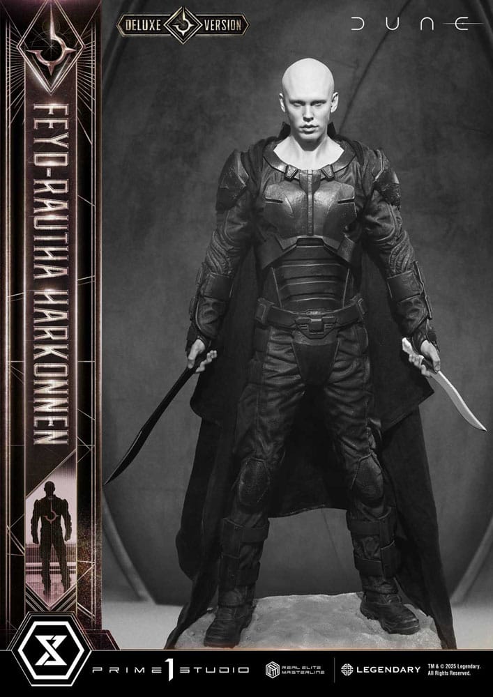 Dune: Part Two Real Elite Masterline Series Statue 1/3 Feyd-Rautha Harkonnen Ultimate Bonus Version 83 cm