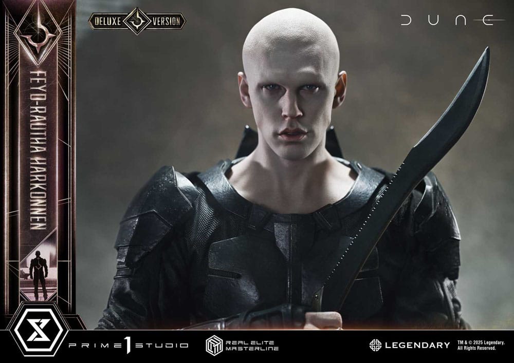 Dune: Part Two Real Elite Masterline Series Statue 1/3 Feyd-Rautha Harkonnen Ultimate Bonus Version 83 cm