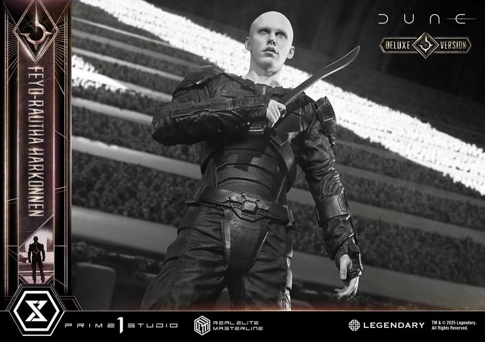 Dune: Part Two Real Elite Masterline Series Statue 1/3 Feyd-Rautha Harkonnen Ultimate Bonus Version 83 cm