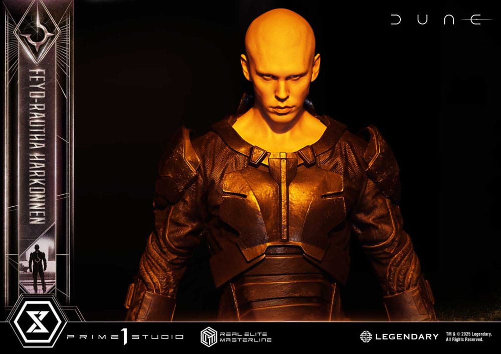 Dune: Part Two Real Elite Masterline Series Statue 1/3 Feyd-Rautha Harkonnen Ultimate Bonus Version 83 cm
