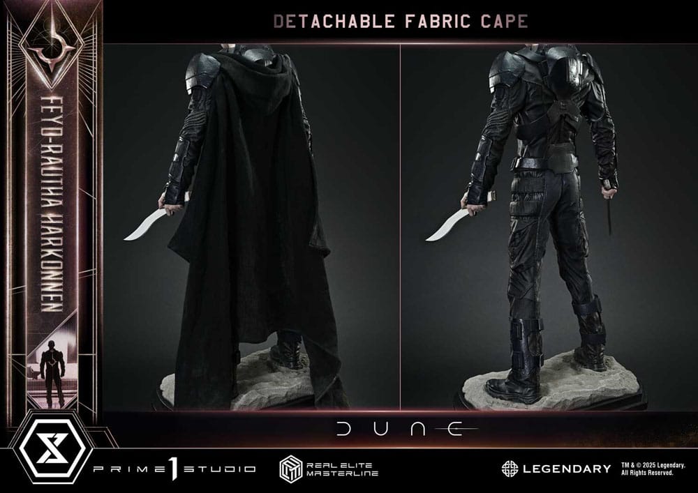 Dune: Part Two Real Elite Masterline Series Statue 1/3 Feyd-Rautha Harkonnen Ultimate Bonus Version 83 cm